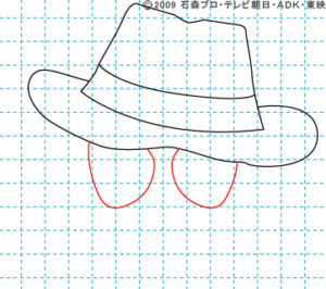 仮面ライダーW（ダブル）スカルの描き方03