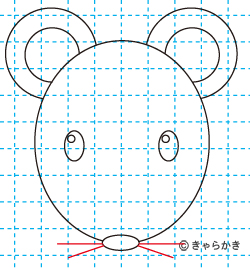 ネズミの描き方（初級）06