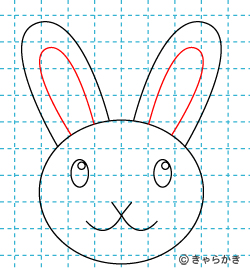 ウサギの描き方（初級）07
