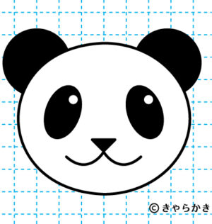 パンダの描き方　完成01